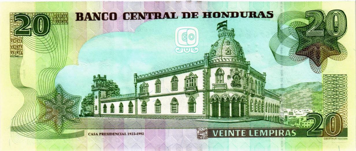 ГОНДУРАС 20 ЛИМПИР 2
